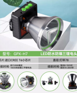 Đèn Pin Đội Đầu Siêu Sáng 120W GPX H7